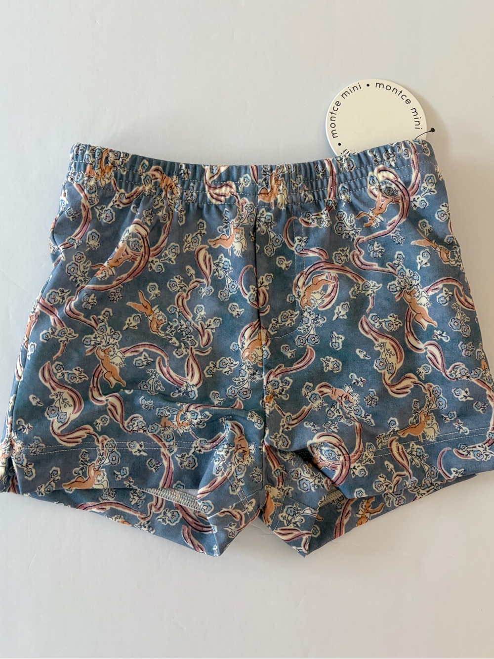 Montce Boys Toddler Swim Trunks Cupid Mini Board shorts Side 3T Summer Pool